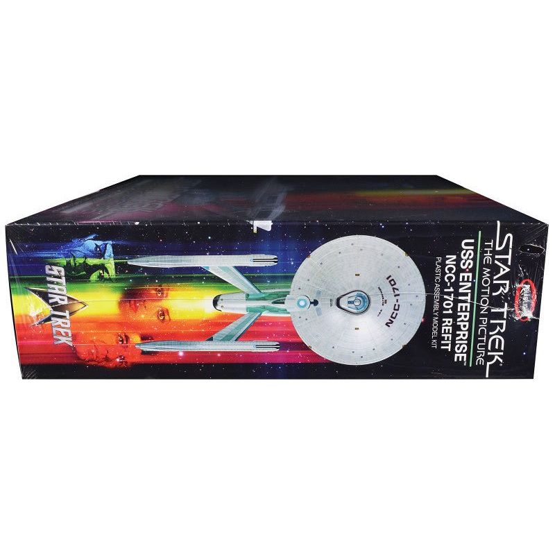 Skill 2 Model Kit U.S.S. Enterprise NCC - 1701 Refit Spaceship "Star Trek: The Motion Picture" (1979) Movie 1/350 Scale Model by Polar Lights - Polar Lights - ModelCars.com