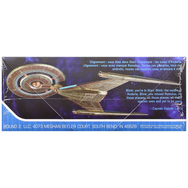 Skill 2 Snap Model Kit U.S.S. Discovery NCC - 1031 Spacecraft "Star Trek: Discovery" (2017 - 2024) TV Series 1/2500 Scale Model by Polar Lights - Polar Lights - ModelCars.com