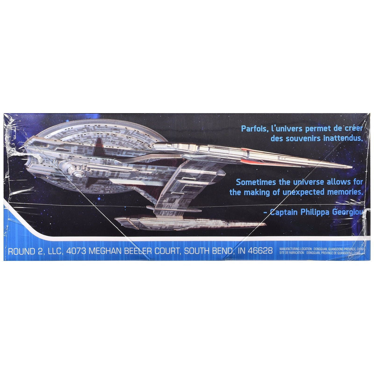 Skill 2 Snap Model Kit U.S.S. Shenzhou NCC-1227 Spacecraft "Star Trek: Discovery" (2017-2024) TV Series 1/2500 Scale Model by Polar Lights-Polar Lights-ModelCars.com