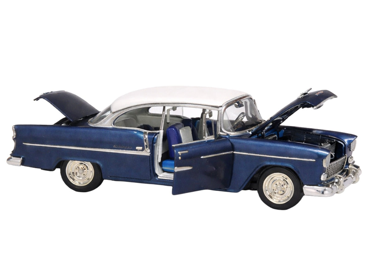 Skill 3 Model Kit 1955 Chevrolet Bel Air Hardtop "Route 66" 1/25 Scale Model by Atlantis-Atlantis-ModelCars.com