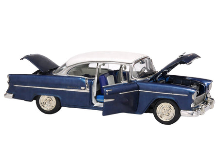Skill 3 Model Kit 1955 Chevrolet Bel Air Hardtop "Route 66" 1/25 Scale Model by Atlantis-Atlantis-ModelCars.com