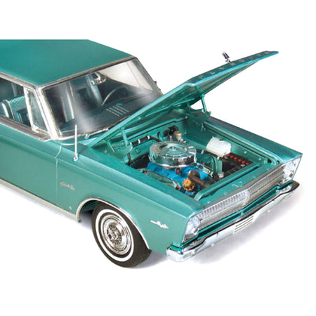Skill 3 Model Kit 1965 Plymouth Satellite 1/25 Scale Model by Moebius-Moebius-ModelCars.com