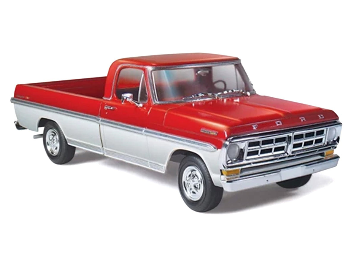Skill 3 Model Kit 1971 Ford Ranger XLT Pickup Truck 1/25 Scale Model by Moebius-Moebius-ModelCars.com