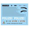 Skill 3 Model Kit 1978 Volkswagen Golf "Berlin Polizei (Police) Department" 1/24 Scale Model by Italeri-Italeri-ModelCars.com