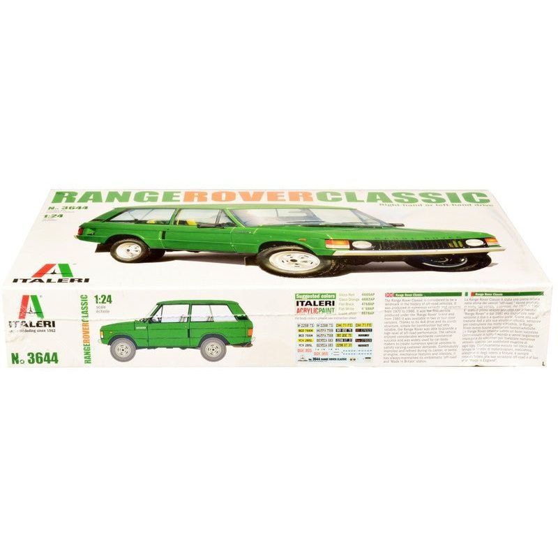 Skill 3 Model Kit Land Rover Range Rover Classic 1/24 Scale Model by Italeri-Italeri-ModelCars.com