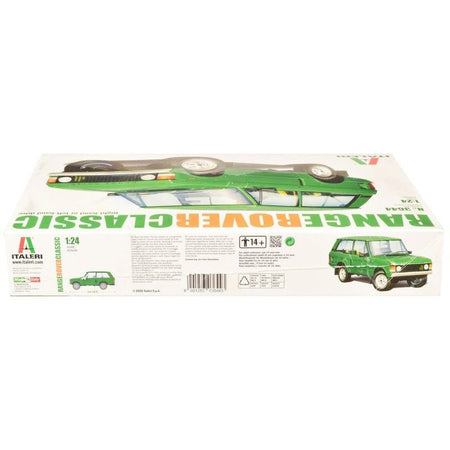 Skill 3 Model Kit Land Rover Range Rover Classic 1/24 Scale Model by Italeri-Italeri-ModelCars.com