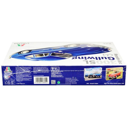 Skill 3 Model Kit Mercedes Benz 300 SL Gullwing 1/24 Scale Model by Italeri - Italeri - ModelCars.com