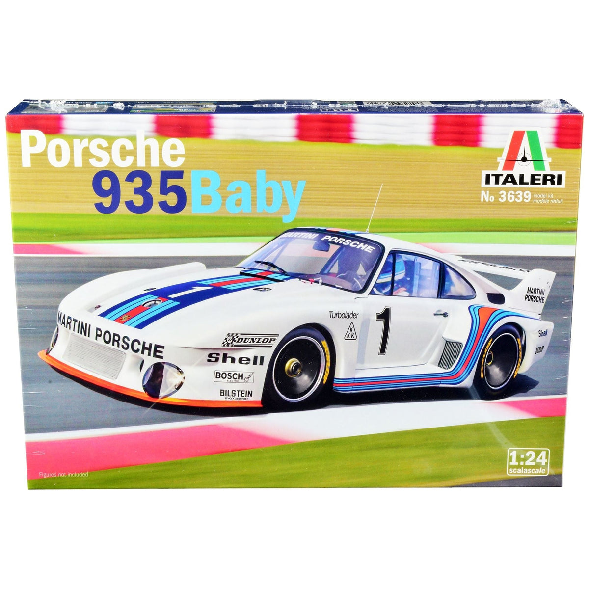 Skill 3 Model Kit Porsche 935 Baby 1/24 Scale Model by Italeri-Italeri-ModelCars.com