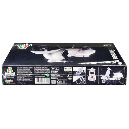 Skill 3 Model Kit Vespa 125 Primavera Scooter 1/9 Scale Model by Italeri-Italeri-ModelCars.com