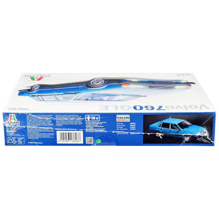 Skill 3 Model Kit Volvo 760 GLE 1/24 Scale Model by Italeri-Italeri-ModelCars.com