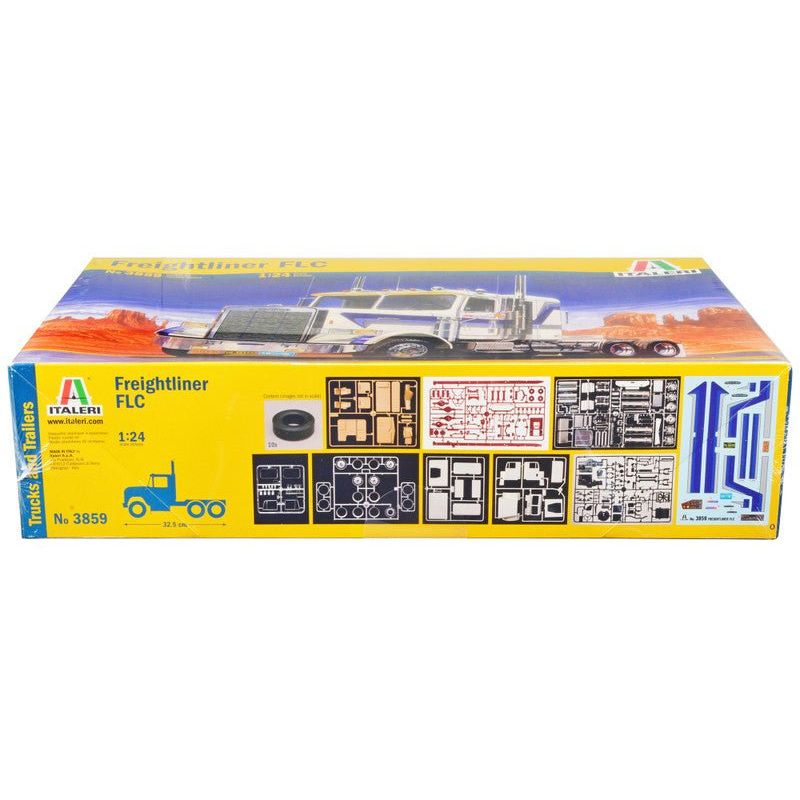 Skill 4 Model Kit Freightliner FLC Truck Tractor 1/24 Scale Model by Italeri - Italeri - ModelCars.com