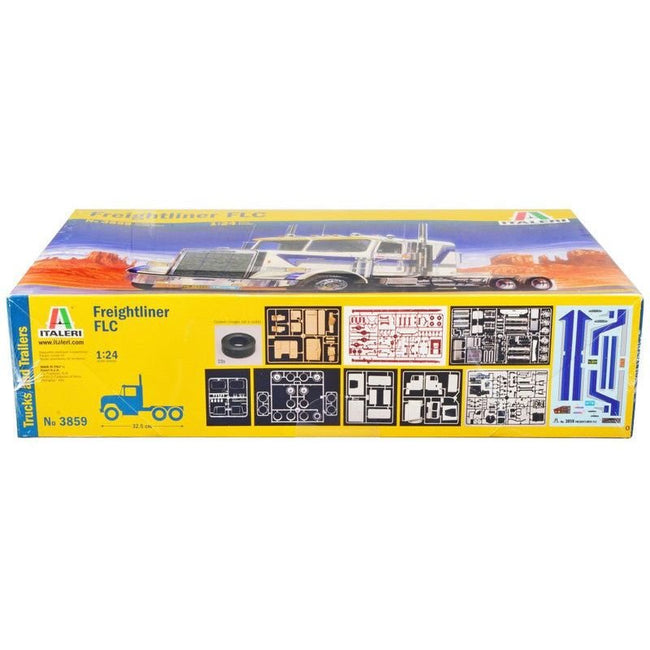 Skill 4 Model Kit Freightliner FLC Truck Tractor 1/24 Scale Model by Italeri-Italeri-ModelCars.com