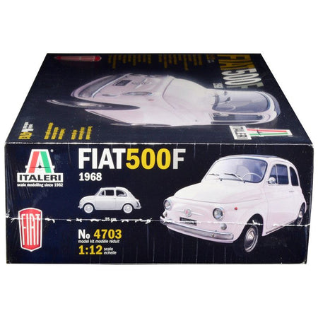 Skill 5 Model Kit 1968 Fiat 500F 1/12 Scale Model by Italeri-Italeri-ModelCars.com