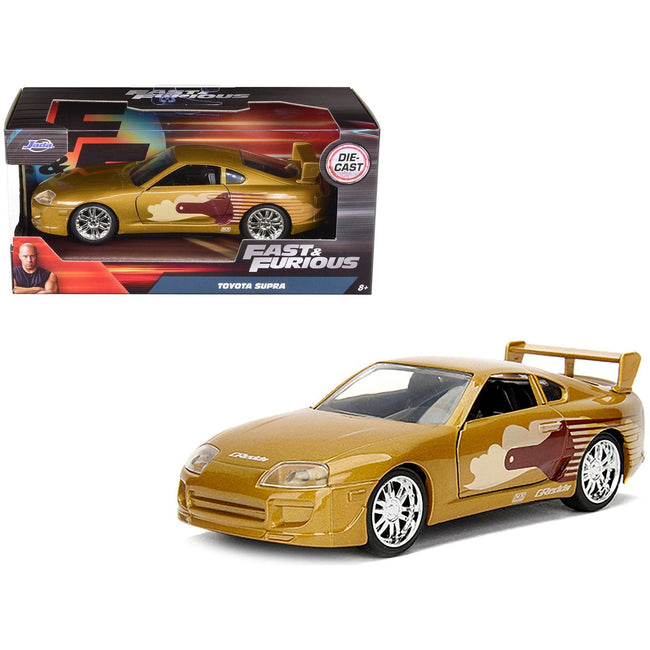Slap Jack's Toyota Supra Gold "Fast & Furious" Movie 1/32 Diecast Model Car by Jada-Jada-ModelCars.com