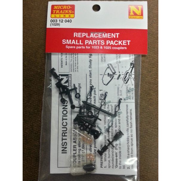 SMLL PART PACKET 1029 58P - Micro - Trains - ModelCars.com