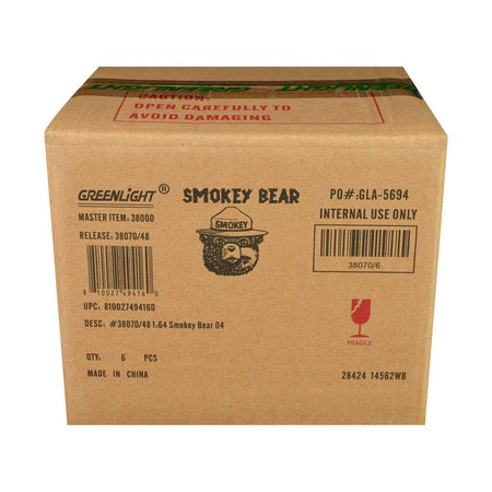 "Smokey Bear" Set of 6 Cars Series 4 1/64 Diecast Model Cars by Greenlight - Greenlight - ModelCars.com