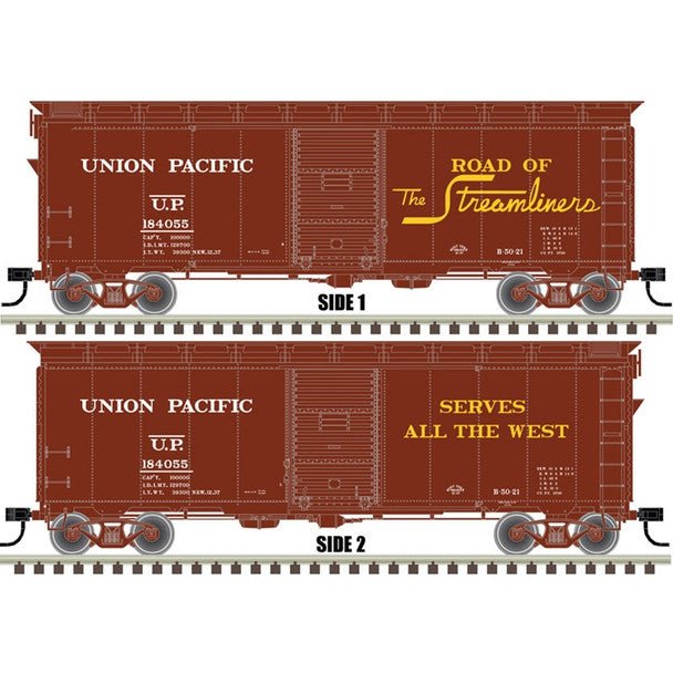*S/O HO UP '37 AAR BOX  - Atlas Track - ModelCars.com