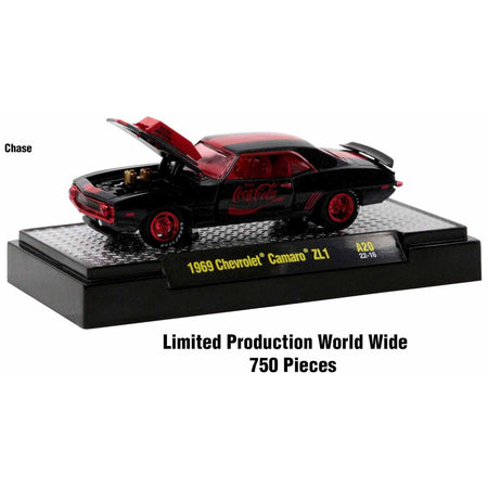 "Sodas" Set of 3 pieces Release 20 Limited Edition to 8750 pieces Worldwide 1/64 Diecast Model Cars by M2 Machines-M2-ModelCars.com