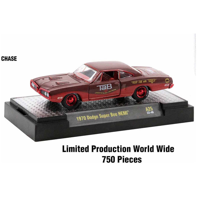 "Sodas" Set of 3 pieces Release 25 Limited Edition to 6250 pieces Worldwide 1/64 Diecast Model Cars by M2 Machines - M2 - ModelCars.com