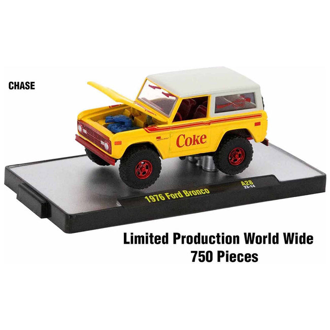 "Sodas" Set of 3 pieces Release 28 Limited Edition to 4650 pieces Worldwide 1/64 Diecast Model Cars by M2 Machines - M2 - ModelCars.com