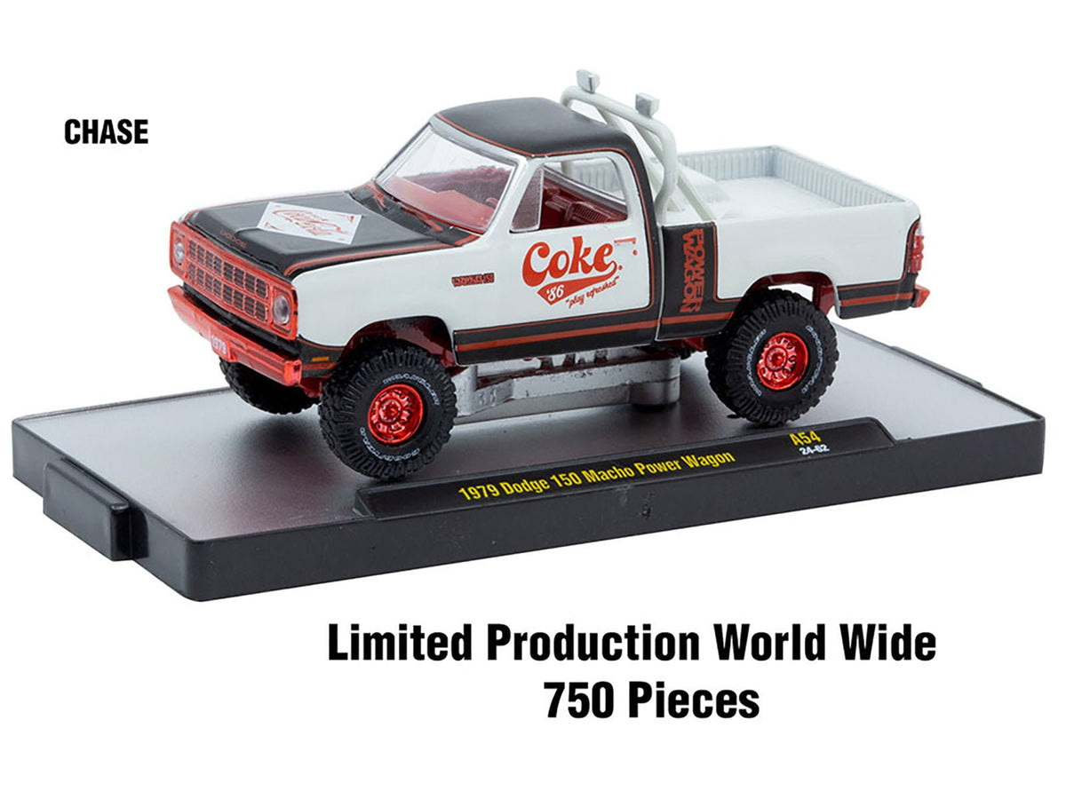 "Sodas" Set of 3 pieces Release 54 Limited Edition to 10000 pieces Worldwide 1/64 Diecast Model Cars by M2 Machines-M2-ModelCars.com
