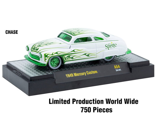 "Sodas" Set of 3 pieces Release 54 Limited Edition to 10000 pieces Worldwide 1/64 Diecast Model Cars by M2 Machines-M2-ModelCars.com