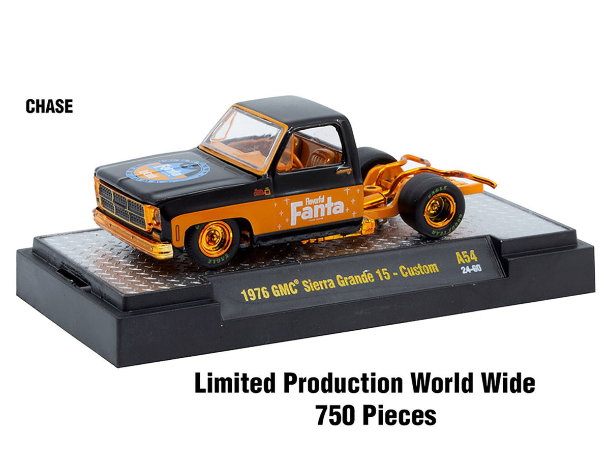 "Sodas" Set of 3 pieces Release 54 Limited Edition to 10000 pieces Worldwide 1/64 Diecast Model Cars by M2 Machines-M2-ModelCars.com