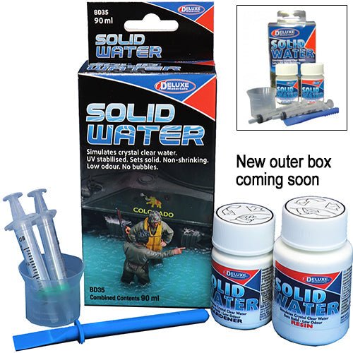 SOLID WATER 90ML - Deluxe Materials - ModelCars.com