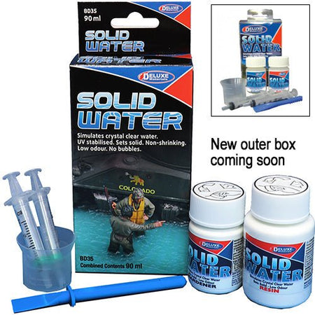 SOLID WATER 90ML - Deluxe Materials - ModelCars.com