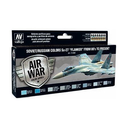 SOV/RUS SU27 "FLANKER" 8 - Vallejo - ModelCars.com