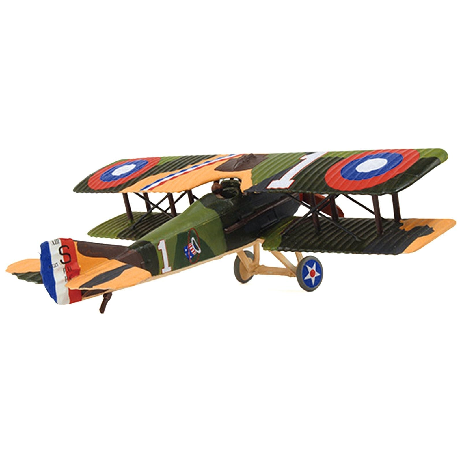 SPAD XIII Aircraft "4523 94th Aero Squadron E.V. Rickenbacker" United States Air Service 1/72 Model Airplane by Wings of the Great War - Wings Of The Great War - ModelCars.com