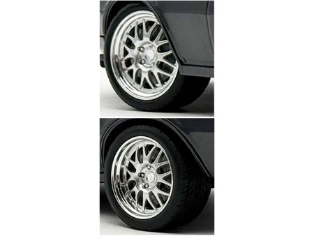 Street Fighter 18" Wheel and Tire Set of 4 pieces from "1968 Pontiac Firebird Street Fighter" for 1/18 Scale Models by ACME-Acme-ModelCars.com