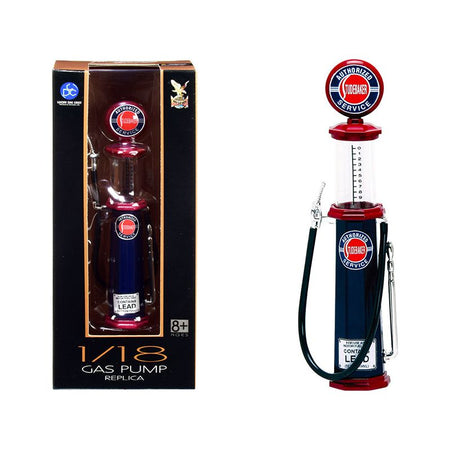 "Studebaker" Vintage Cylinder Gas Pump 1/18 Diecast Replica by Road Signature - Road Signature - ModelCars.com