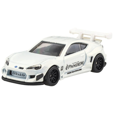 Subaru BRZ Pandem RHD (Right Hand Drive) White Metallic "Circuit Legends" Series Diecast Model Car by Hot Wheels-Hotwheels-ModelCars.com