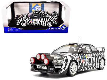 Subaru Impreza S5 WRC99 #38 Nigel Heath - Steve Lancaster "Rallye de Portugal" (2001) "Competition" Series 1/18 Diecast Model Car by Solido-Solido-ModelCars.com