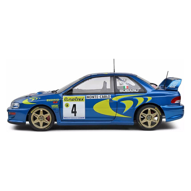 Subaru Impreza WRC 4 Piero Liatti - Fabrizia Pons Winner "Rallye Monte - Carlo" (1997) "Competition" Series 1/18 Diecast Model Car by Solido - Solido - ModelCars.com