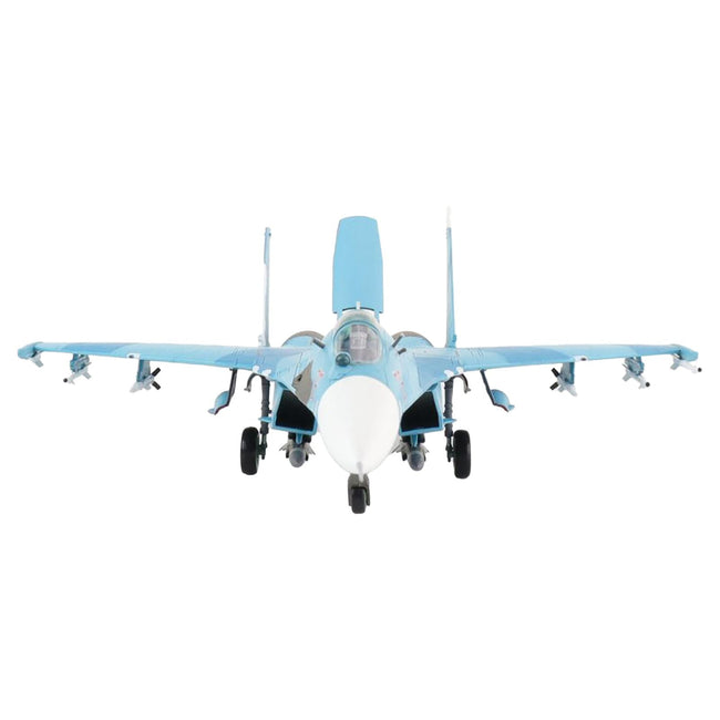Sukhoi Su - 27SM Flanker B Fighter Aircraft "Russian Air Force" (2013) "Air Power Series" 1/72 Diecast Model by Hobby Master - Hobby Master - ModelCars.com