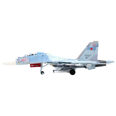 Sukhoi Su - 30M2 Flanker - C Fighter Aircraft 80 "Russian Air Force" "Wing" Series 1/72 Diecast Model by Panzerkampf - Panzerkampf - ModelCars.com