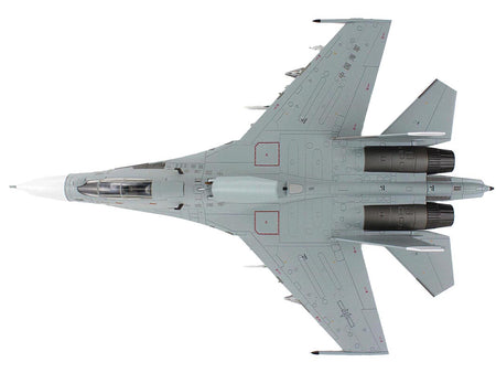 Sukhoi Su-30MK2 Flanker-G Fighter Aircraft "White 17 China" (2022) People's Liberation Army Naval Air Force (PLANAF) "Air Power Series" 1/72 Diecast Model by Hobby Master-Hobby Master-ModelCars.com