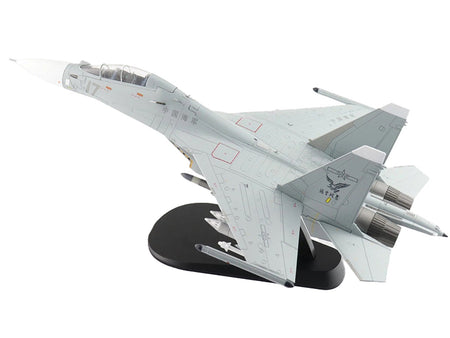 Sukhoi Su-30MK2 Flanker-G Fighter Aircraft "White 17 China" (2022) People's Liberation Army Naval Air Force (PLANAF) "Air Power Series" 1/72 Diecast Model by Hobby Master-Hobby Master-ModelCars.com