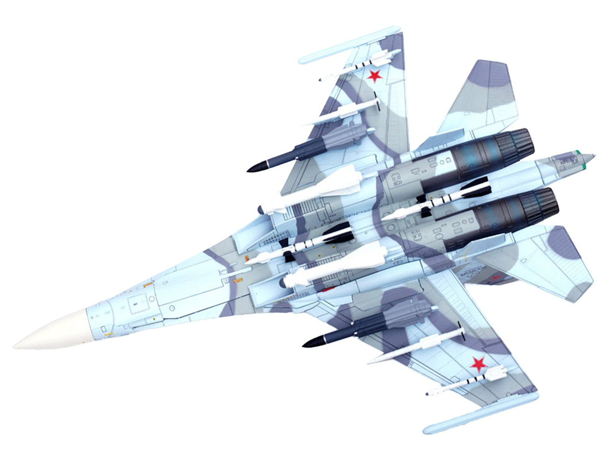 Sukhoi Su-30MKK Flanker-G Fighter Aircraft #504 "Russian Air Force" "Wing" Series 1/72 Diecast Model by Panzerkampf-Panzerkampf-ModelCars.com