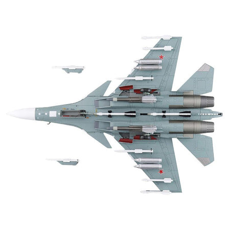 Sukhoi Su - 33 Flanker D Fighter Aircraft "2nd Aviation Squadron 279th Shipborne Fighter Aviation Regiment" (2005) Russian Navy "Air Power Series" 1/72 Diecast Model by Hobby Master - Hobby Master - ModelCars.com