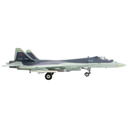 Sukhoi Su - 57 Felon (T - 50) Stealth Fighter Aircraft "Zhukovsky Airfield" (2023) Russian Air Force "Air Power Series" 1/72 Diecast Model by Hobby Master - Hobby Master - ModelCars.com