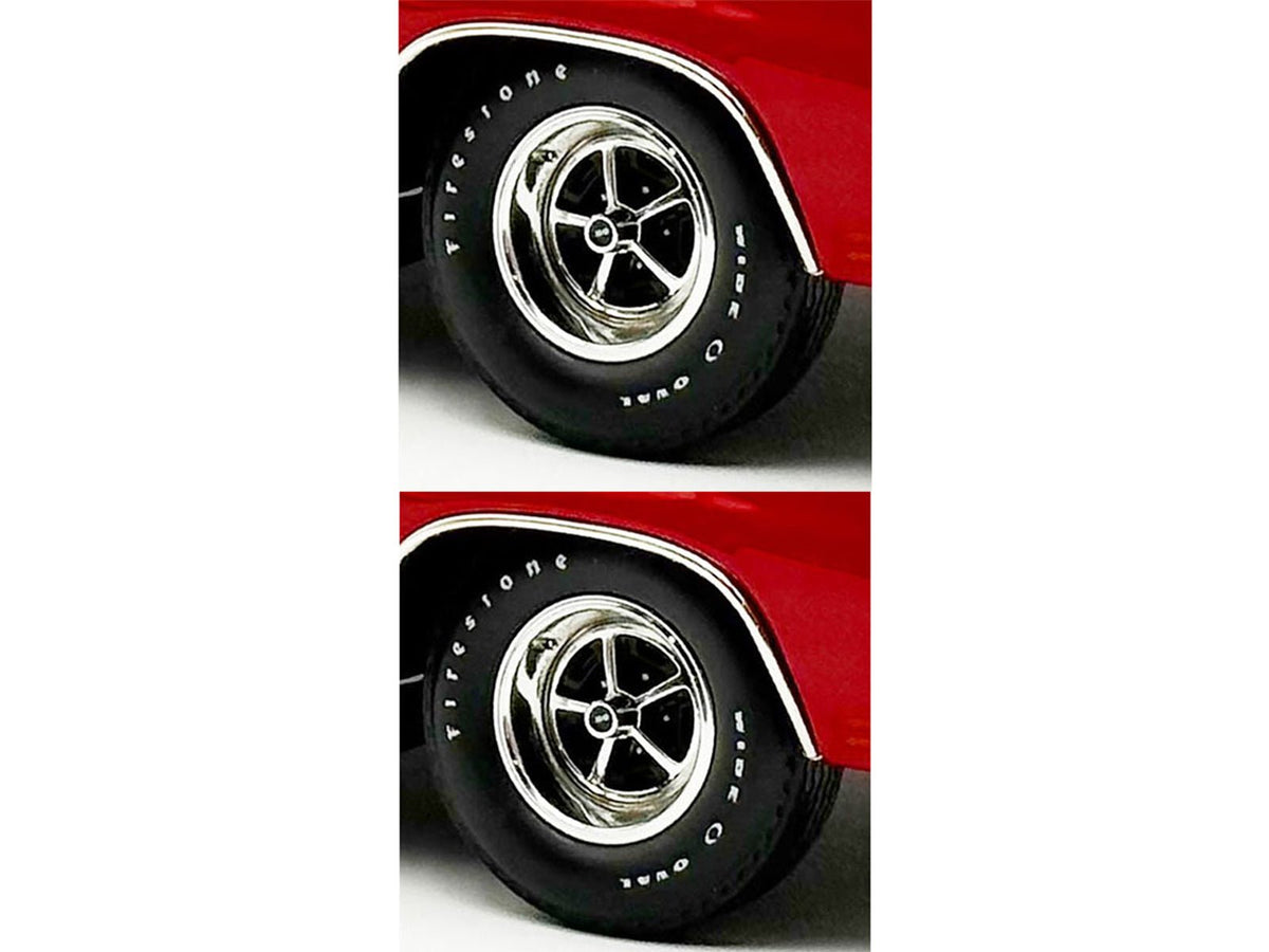 "Super Sport" Wheel and Tire Set of 4 pieces from "1970 Chevrolet Chevelle SS" for 1/18 Scale Models by ACME-Acme-ModelCars.com