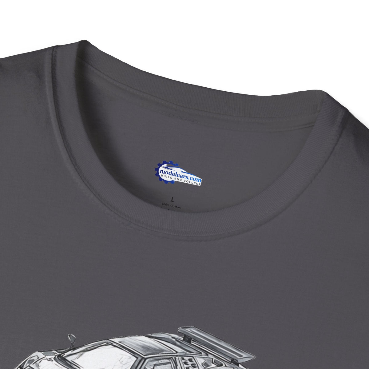 Supercar T-Shirt - Bugatti EB110 Inspired - Dark Gray - Unisex-Modelcars.com-ModelCars.com