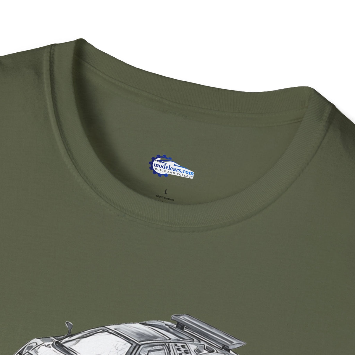 Supercar T-Shirt - Bugatti EB110 Inspired - Dark Gray - Unisex-Modelcars.com-ModelCars.com
