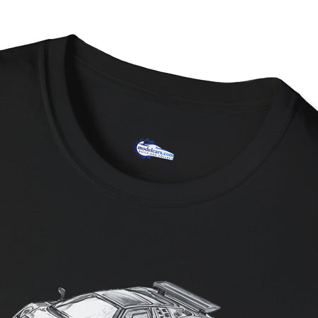 Supercar T-Shirt - Bugatti EB110 Inspired - Dark Gray - Unisex-Modelcars.com-ModelCars.com