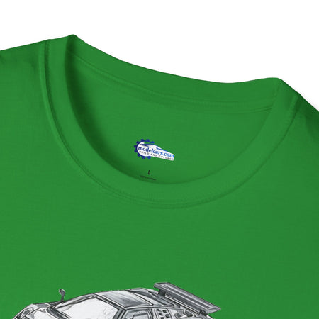 Supercar T-Shirt - Bugatti EB110 Inspired - Dark Gray - Unisex-Modelcars.com-ModelCars.com