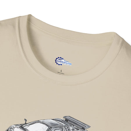 Supercar T-Shirt - Bugatti EB110 Inspired - Dark Gray - Unisex-Modelcars.com-ModelCars.com