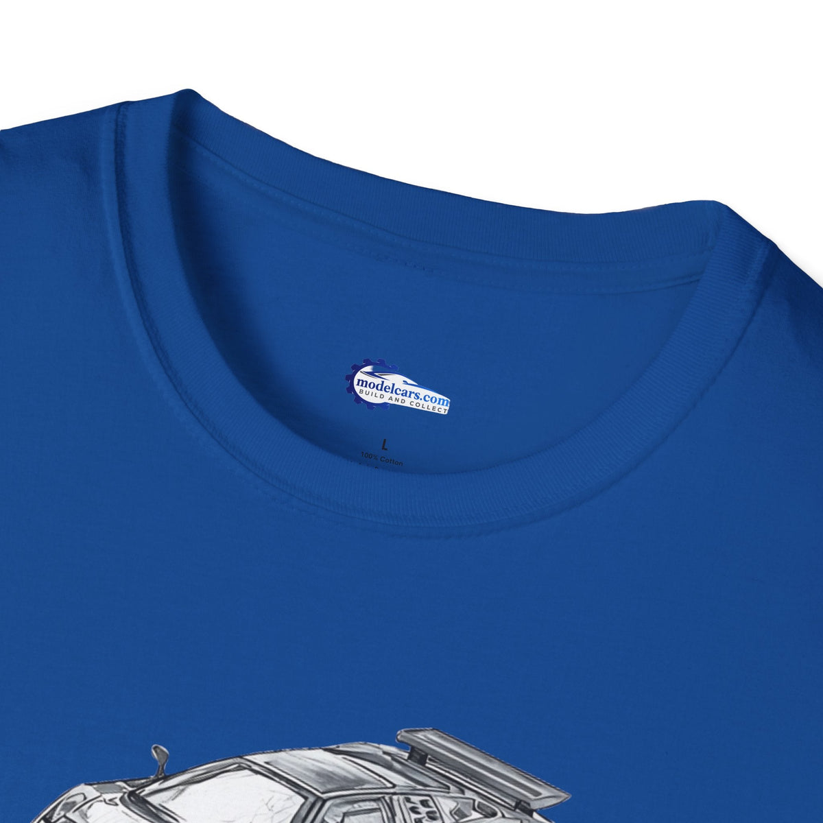 Supercar T-Shirt - Bugatti EB110 Inspired - Dark Gray - Unisex-Modelcars.com-ModelCars.com